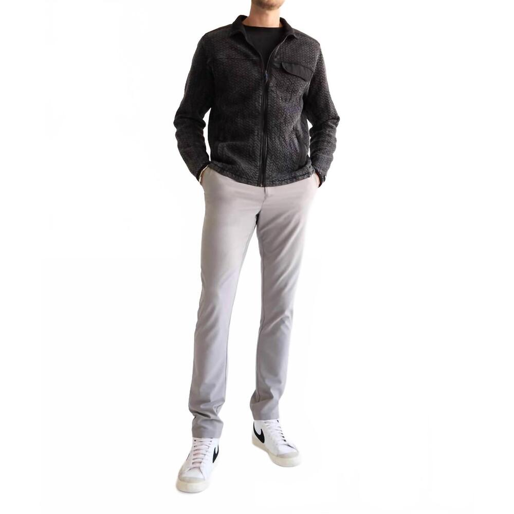 NEW CHUBBIES men's everywear performance pants in mid grey